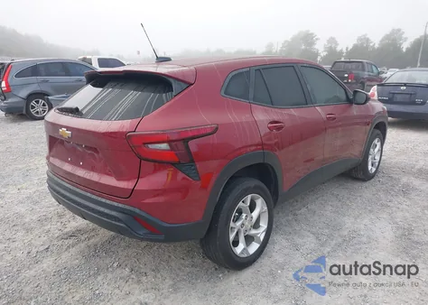 2025 Chevrolet Trax Fwd Ls из США, поврежденный, VIN KL77LFEP0SC001758